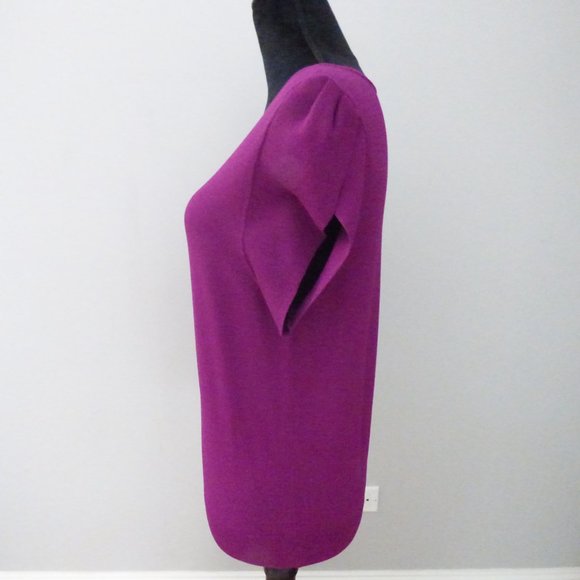 Ann Taylor Knit Top in Fuchsia - Picture 3 of 3